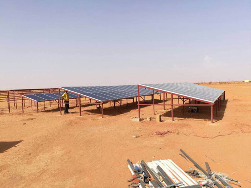 30kW Grid Tie Project in Sudan