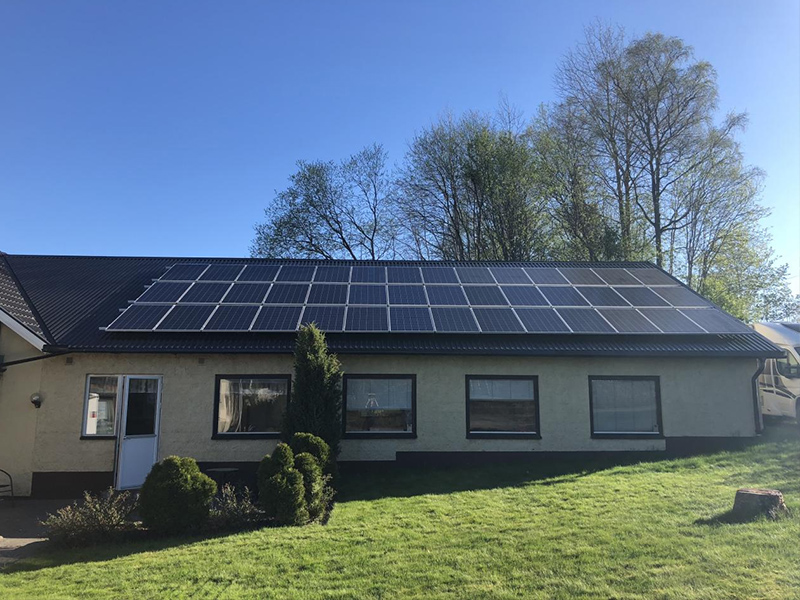 14kW Grid Tie Project in Sweden