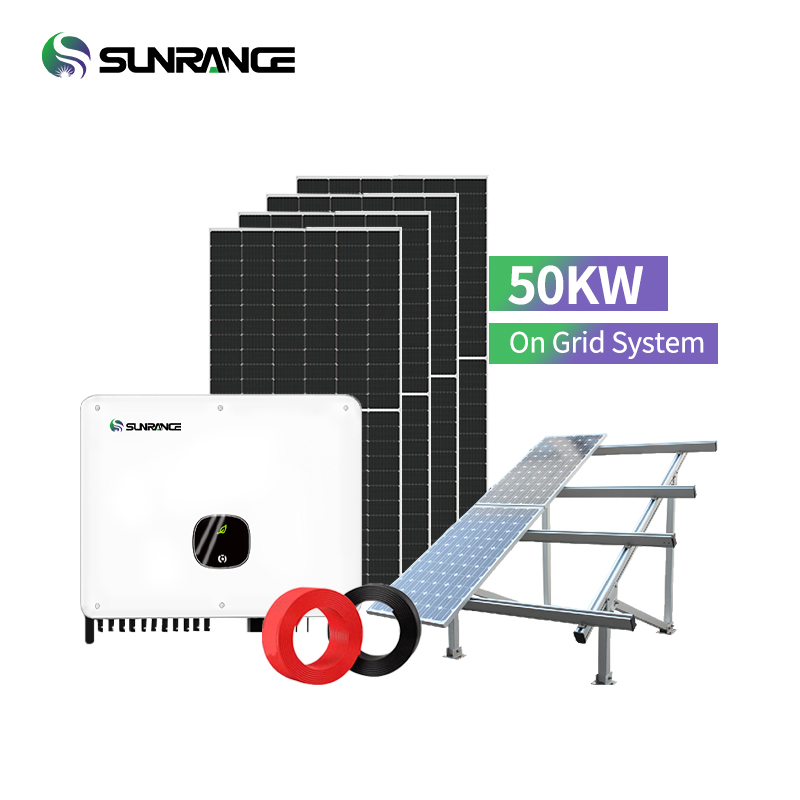 Sunrange 50kW Three Phase On Grid Commercial and Industrial Solar Plant